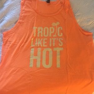 Neon Orange Tank
